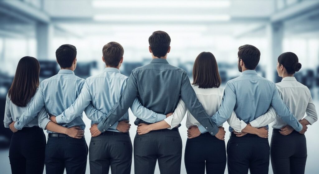 Il team Omnicert: ingegneri, medici competenti e docenti di formazione